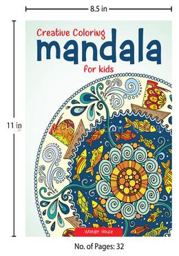 Creative Coloring Mandala For Kids image