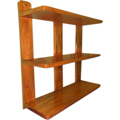 Creative Furniture Three-Tiered Wood Display image