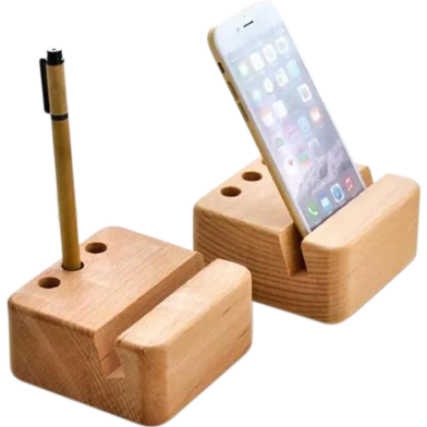 Creative Furniture Wooden Phone Stand image