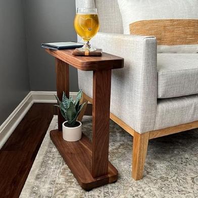 Creative Furniture Wooden Side End Table Tea Table for Living Room image