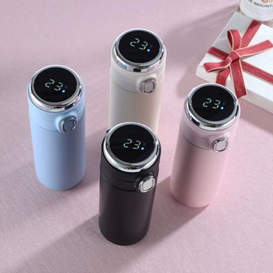 Creative Pea Smart Insulation Bottle Stainless Steel Digital Thermos Mug Male And Female Student Portable High-End Water Cup image