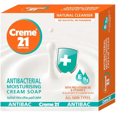 Crème 21 Antibacterial Moisturizng Cream Soap 100gm image