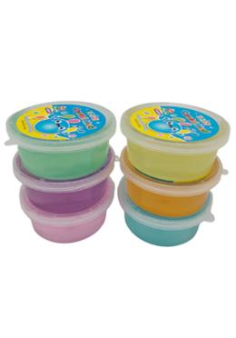 Crystal Gel Clay And Slime Set For Kids - 6 Pcs image