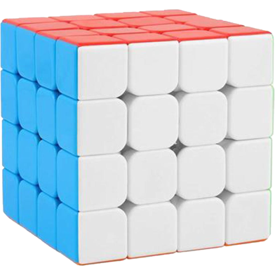 Cube 4x4 High Speed Stickerless Magic 4 By 4 Puzzle Cubes image