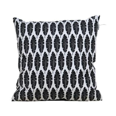Cushion Cover Black And White 18x18 Inch image