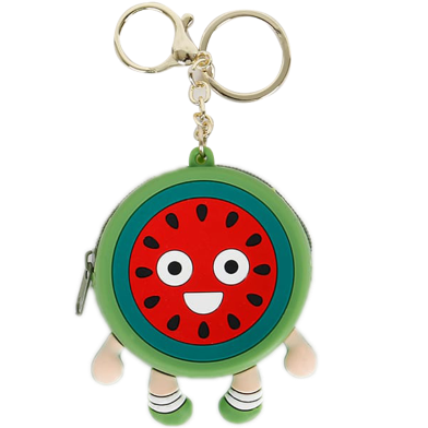 Cute Fruit Coin Purse with Keychain image