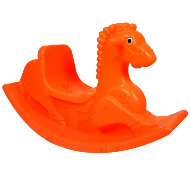 DAZZALING WINNER Horse Rocking Ride On Toys For Toddler (rfl_horse_orange) Orange image