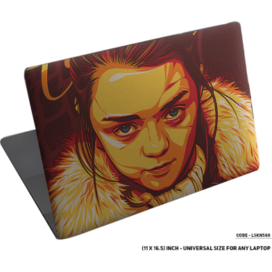DDecorator Arya Stark Game Of Thornes Laptop Sticker image