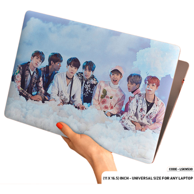 DDecorator BTS Boys In Good Laptop Stickers image