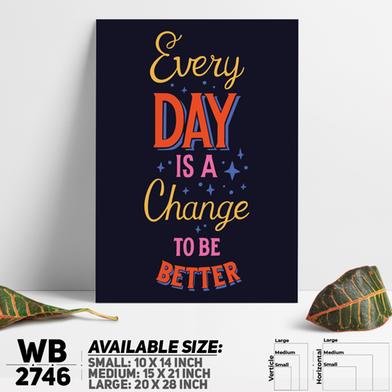 DDecorator Be Better - Motivational Wall Board and Wall Canvas image