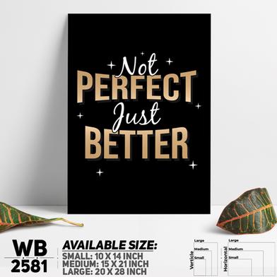 DDecorator Be Better - Motivational Wall Board And Wall Canvas image