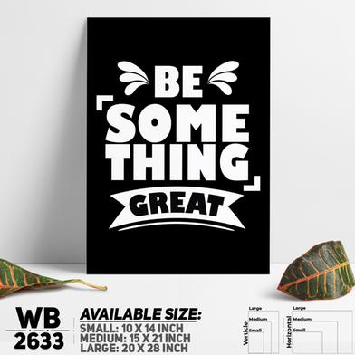DDecorator Be Great - Motivational Wall Board and Wall Canvas image