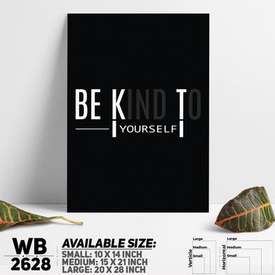DDecorator Be Kind - Motivational Wall Board and Wall Canvas image