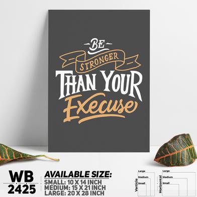 DDecorator Be Stronger - Motivational Wall Board And Wall Canvas image