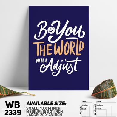 DDecorator Be You - Motivational Wall Board And Wall Canvas image