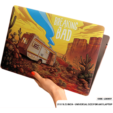 DDecorator Breaking Bad Cartoon Illustration Laptop Sticker image