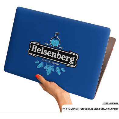 DDecorator Breaking Bad Heisenberg Theory Laptop Sticker image