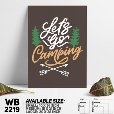 DDecorator Camping - Travel - Motivational Wall Board and Wall Canvas image