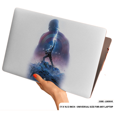 DDecorator Captain America A God Of Thunder Laptop Sticker image