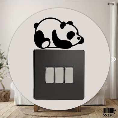 DDecorator Cat And Fish Switch Socket Sticker image