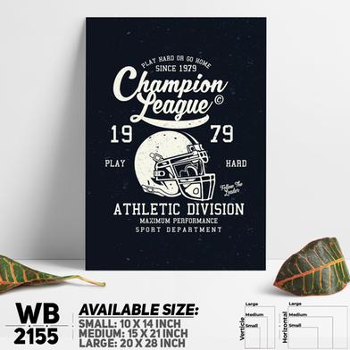 DDecorator Champion League - Motivational Wall Board and Wall Canvas image