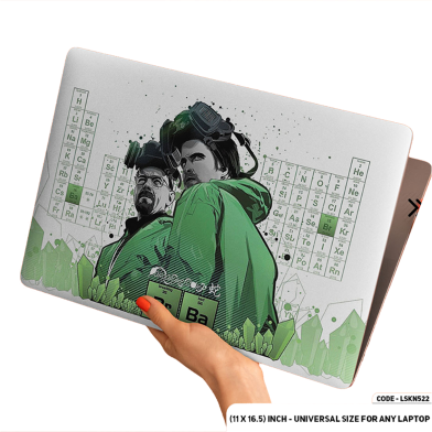 DDecorator Chemistry Chamical chart Of Breaking Bad Laptop Sticker image