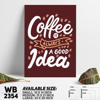 DDecorator Coffee Is Good - Motivational Wall Board And Wall Canvas image