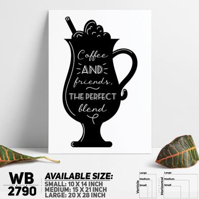 DDecorator Coffee Perfect Blend - Motivational Wall Board and Wall Canvas image