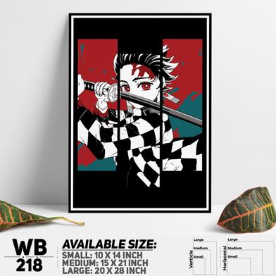 DDecorator Demon Slayer Anime Series Wall Board and Wall Canvas image