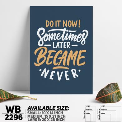 DDecorator Do It Now - Motivational Wall Board And Wall Canvas image