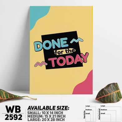DDecorator Do It Today - Motivational Wall Board And Wall Canvas image
