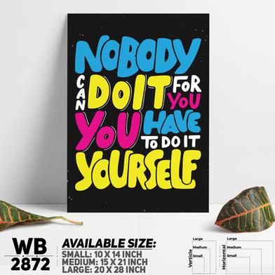 DDecorator Do It Yourself - Motivational Wall Board and Wall Canvas image