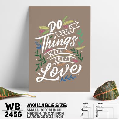 DDecorator Do The Things You Love - Motivational Wall Board and Wall Canvas image