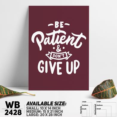 DDecorator Don't Give Up - Motivational Wall Board and Wall Canvas image