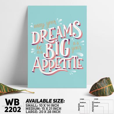 DDecorator Dream Big - Motivational Wall Board and Wall Canvas image