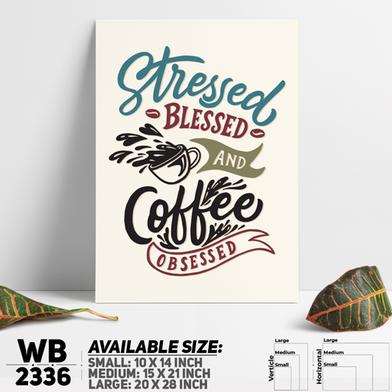 DDecorator Drink Coffee Now - Motivational Wall Board And Wall Canvas image