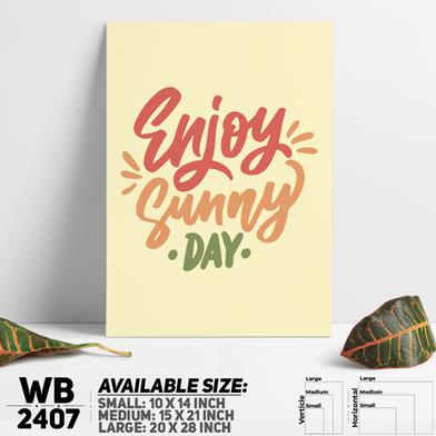 DDecorator Enjoy The Life - Motivational Wall Board and Wall Canvas image