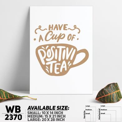 DDecorator Enjoy the Tea - Motivational Wall Board and Wall Canvas image