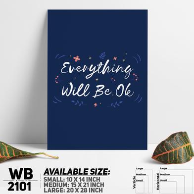 DDecorator Everything - Motivational Wall Board and Wall Canvas image