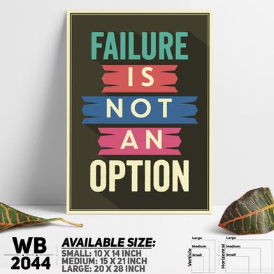 DDecorator Failor - Motivational Wall Board and Wall Canvas image