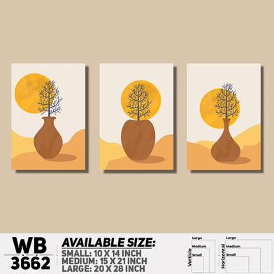 DDecorator Flower And Horizon Wall Decor image