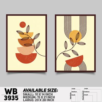 DDecorator Flower And Leaf ArtWork Wall Decor image