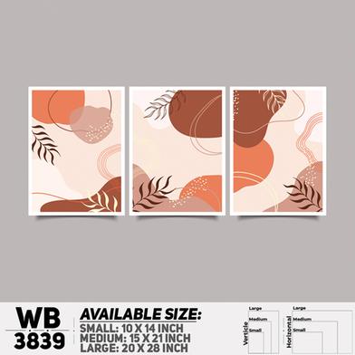 DDecorator Flower And Leaf ArtWork Wall Decor image
