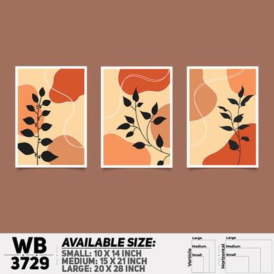 DDecorator Flower And Leaf ArtWork Wall Decor image