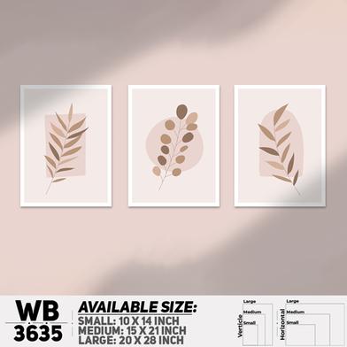 DDecorator Flower And Leaf ArtWork Wall Decor image