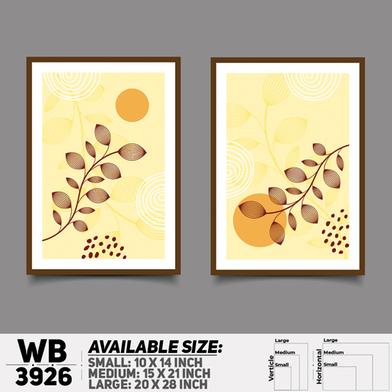 DDecorator Flower And Leaf ArtWork Wall Decor image