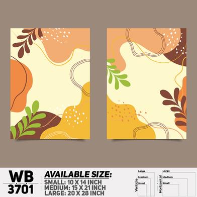 DDecorator Flower And Leaf ArtWork Wall Decor image