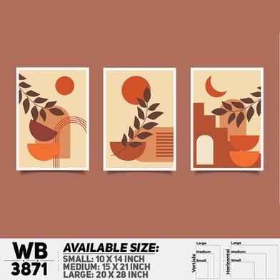 DDecorator Flower And Leaf ArtWork Wall Decor image