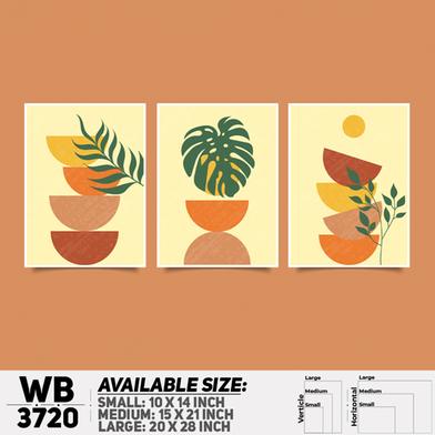 DDecorator Flower And Leaf ArtWork Wall Decor image