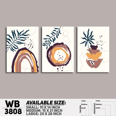 DDecorator Flower And Leaf ArtWork Wall Decor image